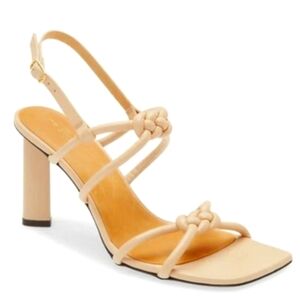 FRAME LE HENDRICKS sling back Knotted Heels Size 8